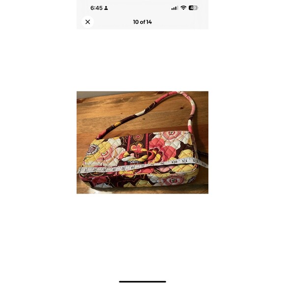 Vera Bradley Buttercup “Knot Just A Clutch” Magnetic Handbag & Change Purse NEW - Picture 8 of 12